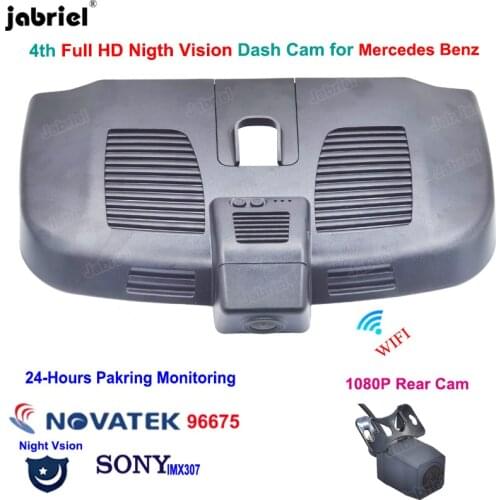 For Mercedes Benz V Class Marco Polo v300d v200d v220d v250 v250d w447 METRIS EQV Marco Polo 2014-2021 Wifi Car Dvr Dash Camera