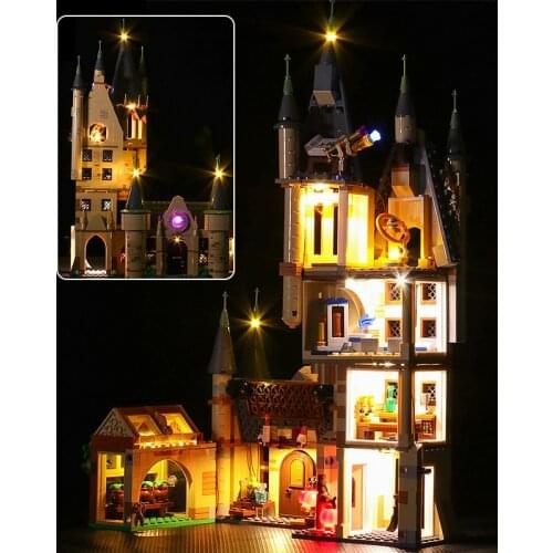Vonado LED Lighting Set for 75969 Astronomy Tower Collectible Model Toy Light Kit, Not Included the Building Block