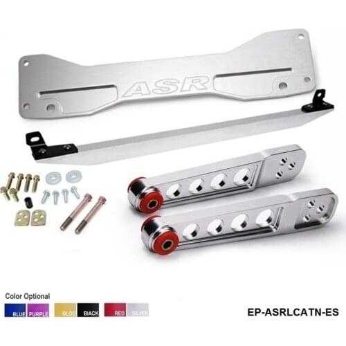 REAR SUBFRAME BRACE+TIE BAR+Rear Lower Control Arm FOR Honda Civic Si 01-05 ES EM EP3 EP-ASRLCATN-ES