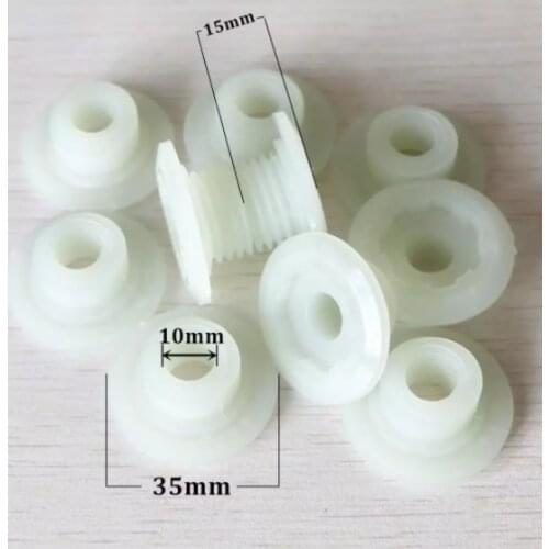 10Pcs/lot 7 Teeth Oil Pump Worm Drive Gear Fit 2500 25CC YD25 Zenoah G2500 Top Handle Pruner Saw STIGA ALPINA GGP Partner P360