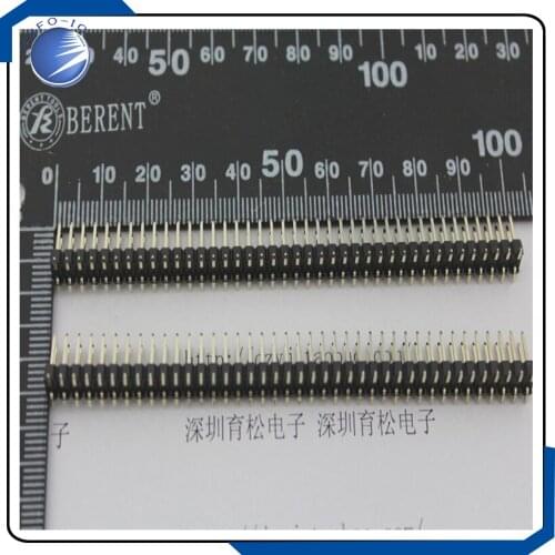 5pcs/lot 2*40P male 2.54 double needle 2*40 patch male pin header strip Connector 2*40PIN
