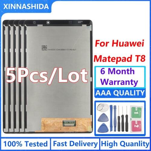 5PCS/LOT LCD For Huawei Matepad T8 Kobe2-L09 Kobe3-l09 KOBE2-W09 LCD Display Touch Screen Digitizer Assembly