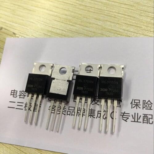 Free shipping 50pcs/lot TO-220 IRL3705N IRL3705 L3705N new