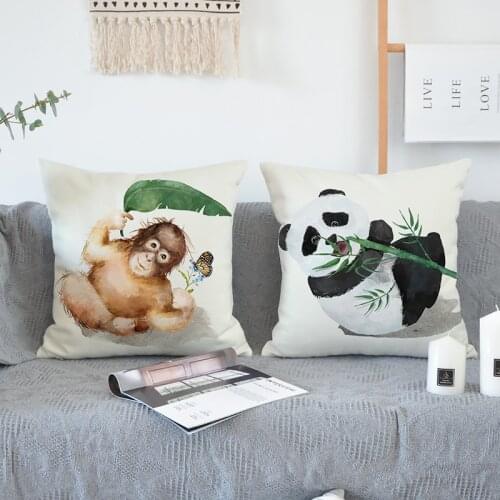 Custom Decorative Pillows Sofa Cushion Cover 45*45 Pillow Cover Living Room Home Decor Coussin Decoratif Decoration Maison Gift