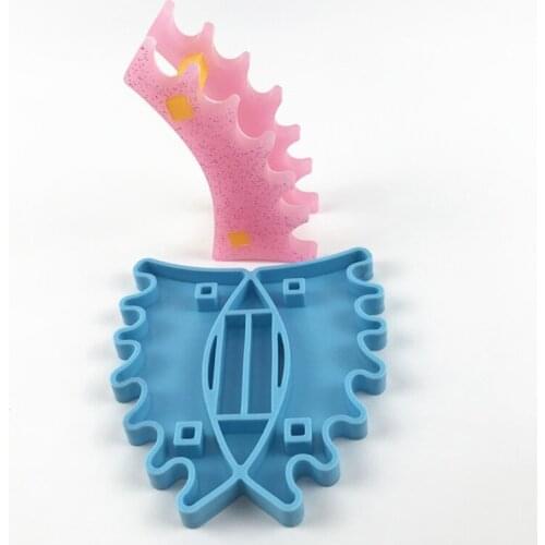 U90E Pen Holder Epoxy Resin Mold Storage Box Pencil Holder Stand Rack Casting Silicone Mould DIY Crafts Jewelry Home Decor