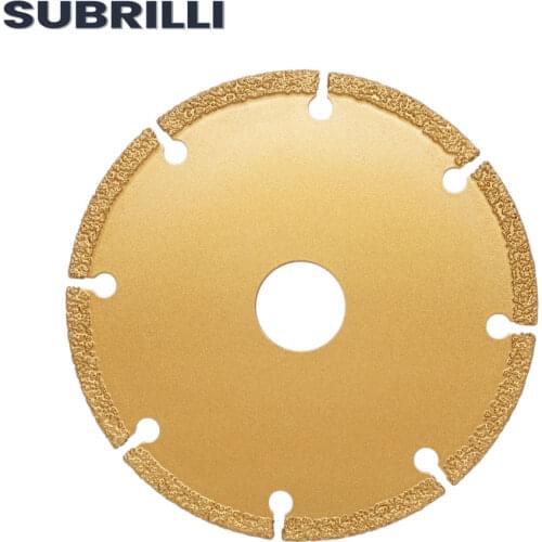 SUBRILLI 1Pc 105mm Cutting Disc 4 Inch Saw Blade Diamond Grinding Wheel Rotary Wheel Tool For Glass Ceramics Export Cutting Tool