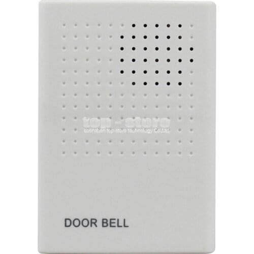DIYSECUR High Quality DC12V Electronic Door Bell for Door Access Control System Kit White