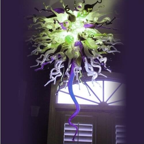 Art Glass Pendant Lights Hand Blown Borosilicate Glass Dale Chihuly Murano Art Best Selling Glass Chandelier