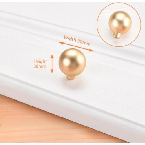 Brass Furniture Handles Copper Cabinet Knobs Wardrobe Dresser Drawer Knobs Kitchen Cupboard Chinese Style Door Handle Pulls