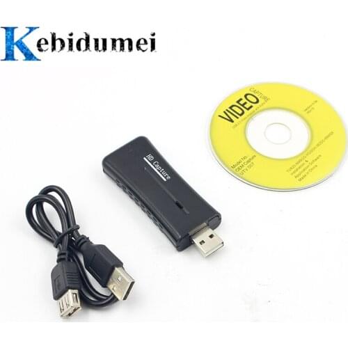 Mini Portable USB 2.0 Port HD Video Capture Card HDMI-compatible Monitor Video Capture Card for PC Computer Windows