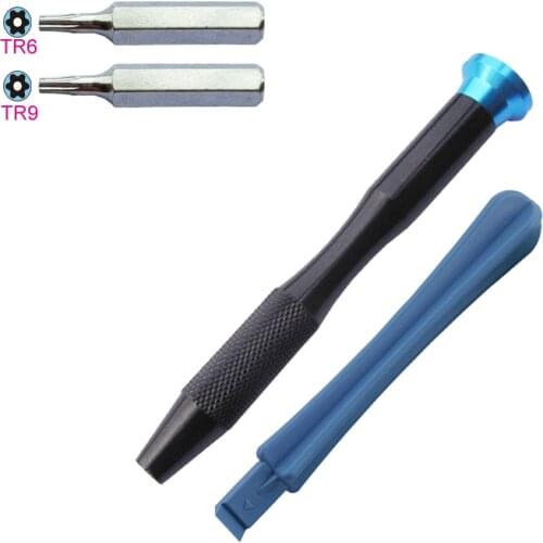 2 in 1 TR6 & TR9 Torx Security Screwdriver Set tool with Crowbar for Repairing or Updating Apple Mac Mini 2014 2015 2016, Cheap