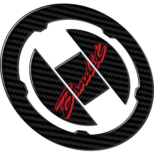 For Suzuki Bandits Fuel Tank Cap Pad Sticker Motorcycle Fuel Tank Cap Decal 1250S 2007 2008 2009 3D Carbon Fiber Appearance