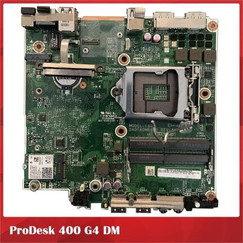 Desktop Motherboard For HP ProDesk 400 G4 DM DA0F80MB6A0 F80 L17654-601 L17654-001 L04566-001 Card Delivery After 100% Testing