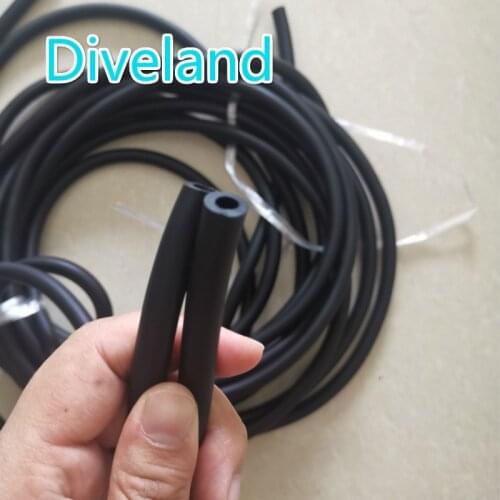 Scuba Diving 1 Meter Dia 5x10mm Polyspear Bands Material Spearfishing Speargun Latex Tube Rubber for Spear Fishing Fork
