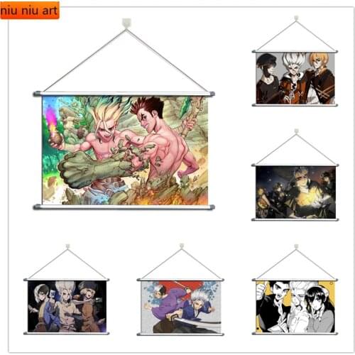 Full Diamond Embroidery Anime Dr. Ishigami Ishigami Xianku 5D DIY Diamond Painting Diamond Mosaic Cross Stitch Kits Room Decor