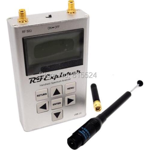 RF Explorer - 3G Combo 15-2700 MHz Handheld Digital Spectrum Analyzer Includes a Transport EVA Carry Case Pocket Size TES09102P