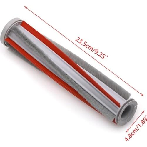 M68E Vacuum Cleaner Roller Brush Carbon Fiber Compatible with ROIDMI F8 NEX X20 Mop Cloth Vacuum Cleaner Brush Manual Vacuum