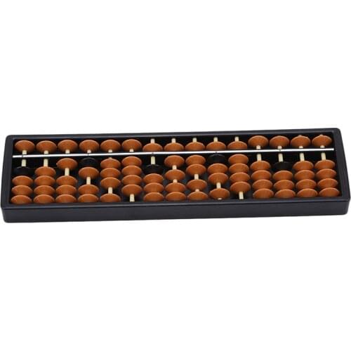 New Plastic Abacus 15 Digits Arithmetic Tool Kids Math Learn Aid Caculating Toys Gifts