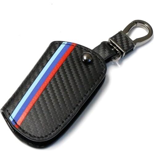 Carbon Fiber Car Key Holder Wallet Key Bag Key Case