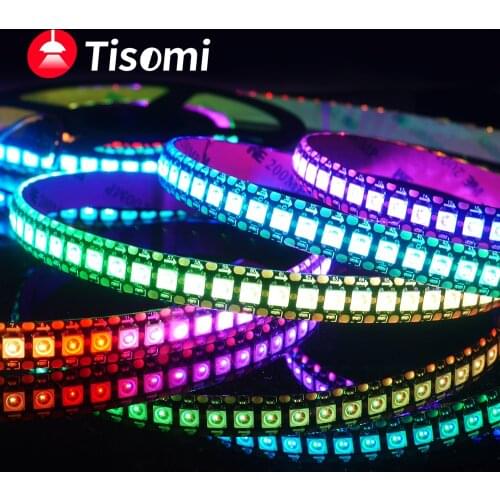 WS2815 WS2812B LED Strip WS2812 5050 Lamp Beads Neon Smart Pixel Addressable Programming RGB full Color LED Strip