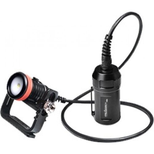 ORCA Scuba Diving 2700 lumens D620V CREE LED Primary Canister Video Light Underwater 150-Meter Waterproof Search Night Tech Dive