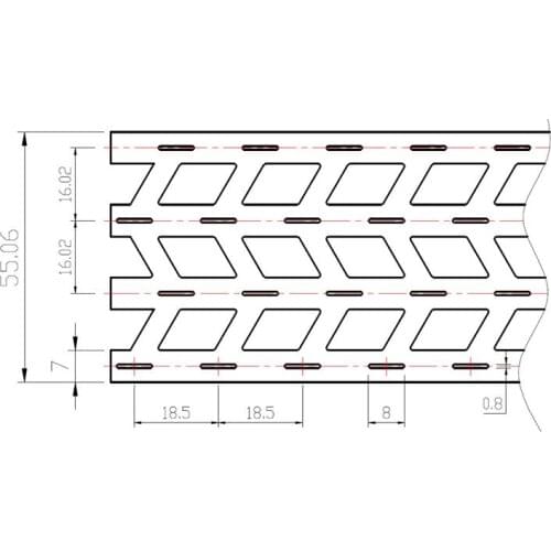 1 meter 18650 lithium ion battery connect nickel plate, W-shaped nickel belt, Cell spacing 18.5mm 18650 batteries nickel sheet