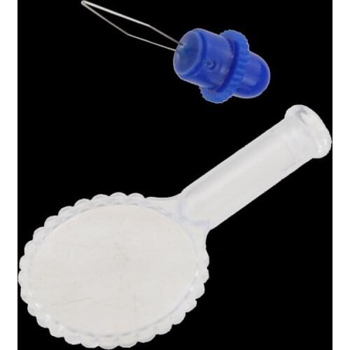 1Pcs Hot Sale Plastic Wire Stitch Insert Craft Tool Sewing Machines Magnifier Needle Threader