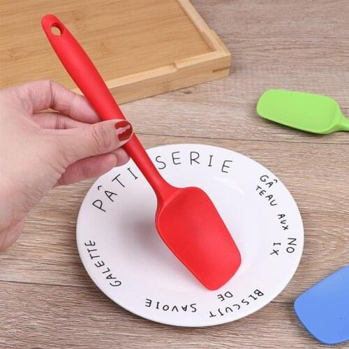 Kapmore 1pc Food Grade Silicone Cake Baking Spatula Heat Resistant Non Stick Spoonula Utensil Baking Tools For Kitchen