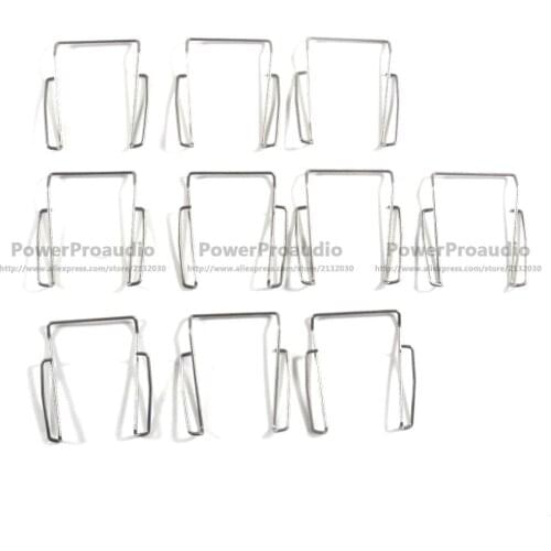 10PCS Metal Replacement Strap Clamps Belt Clips For Sennheiser Bodypack G1 G2 G3 EW100 EW300 EW500 Wireless Microphone System
