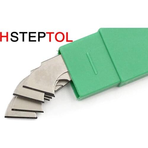 10PCS Bush-hook Cutter Blades For Wood Carving Tools Engraving Craft Hook Knife Hobby Cutting Tool PCB Repair Woodworking