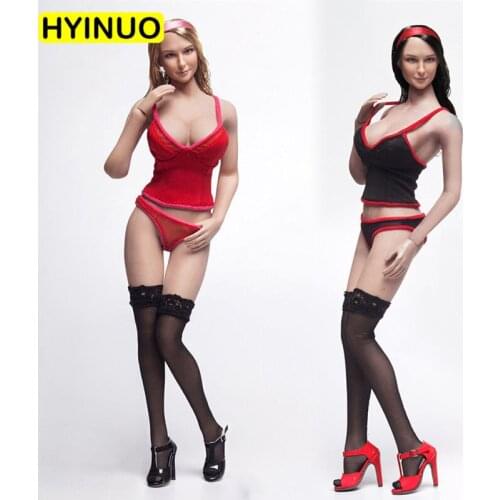 2 Colors 1/6 Scale FGC2017 Female Sexy Dress Mysterious Girl Sexy Clothes Clothing Set For 12" Action Figure Female Body