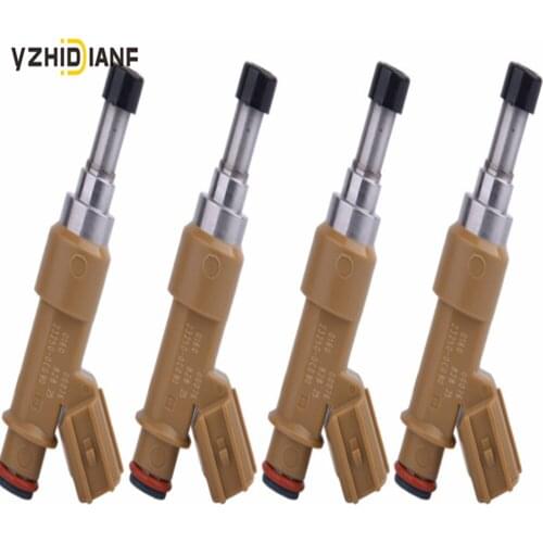 4pc New Fuel Injectors 23250-0C090 23209-0C090 For Toyota- Tundra 2002-2014 Car Accesories Nozzels