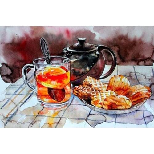 5D Diamond Painting Full Drill Needlework Cross Stitch Diamond Mosaic Gift Ink And Colour Rhinestones European Home Decor