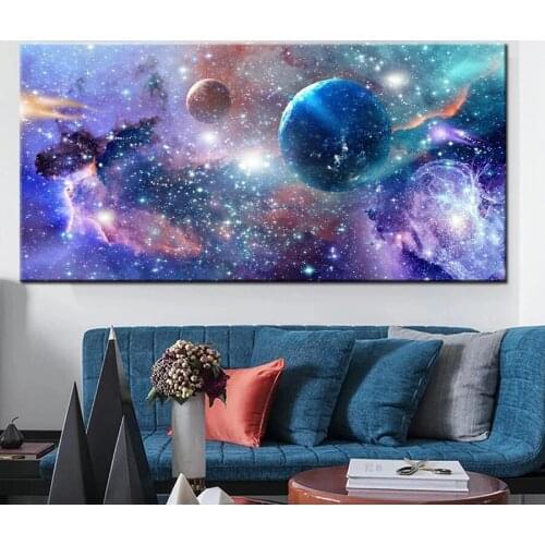 Large 5D Diy Diamond Painting Cross Stitch Fantasy Abstract Planet Landscape Diamond Mosaic Embroidery For Interior DecorZP-4829