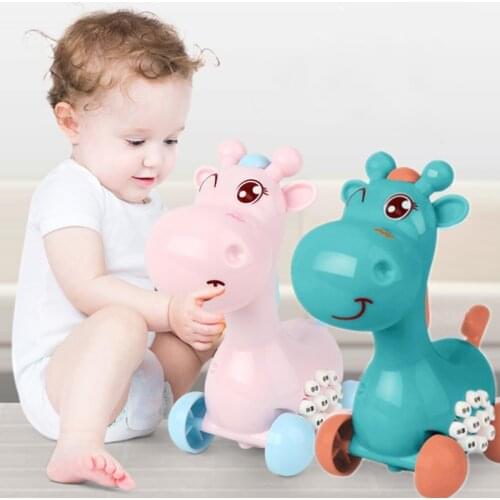 Baby Musical Cartoon Deer Learning Toys Funny Voices Pretend Play Educational Toys For Children Baby Music Toys