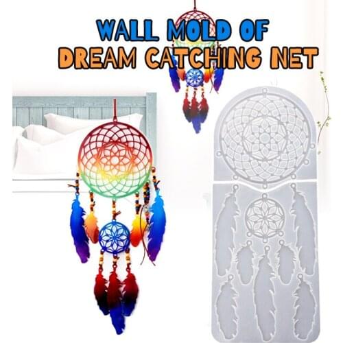 DIY Jewelry Mould Feather Silicone Mould Jewelry Crystal Epoxy Resin Casting Mold DIY Crafts Pendant Making Tools Homedecor