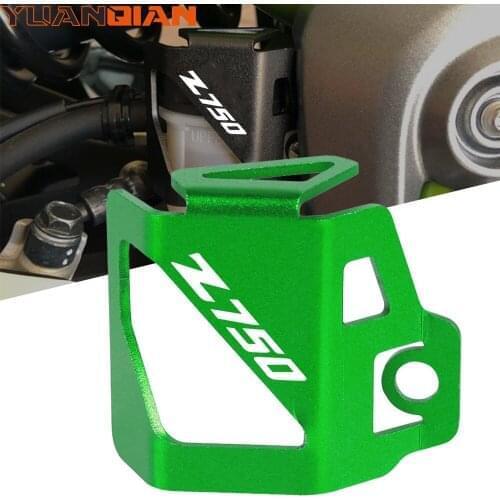 For KAWASAKI Z750 Z 750 2007 2008 2009 2010 2011 2012 Motorcycle Aluminum Rear Brake Fluid Reservoir Cap Cover Guard Protector