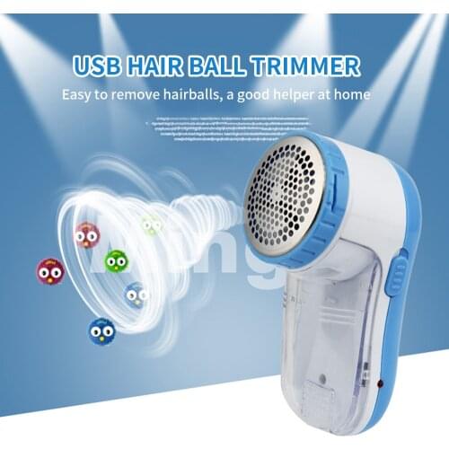 Mini Electric Clothing Lint Remover Clothes Fluff Pellet Fabric Sweater Fuzz Shaver Hairball Clipper Hairball Trimmer