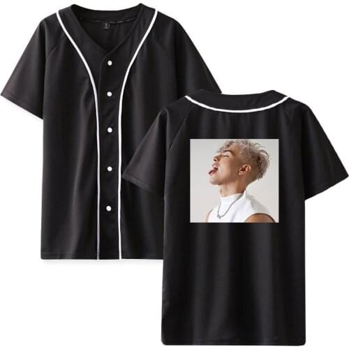Kawaii Tees Naim Darrechi Thin Baseball Uniform SingleBreasted Harajuku Cotton And Polyester Fashion Baseball Classic Clothes