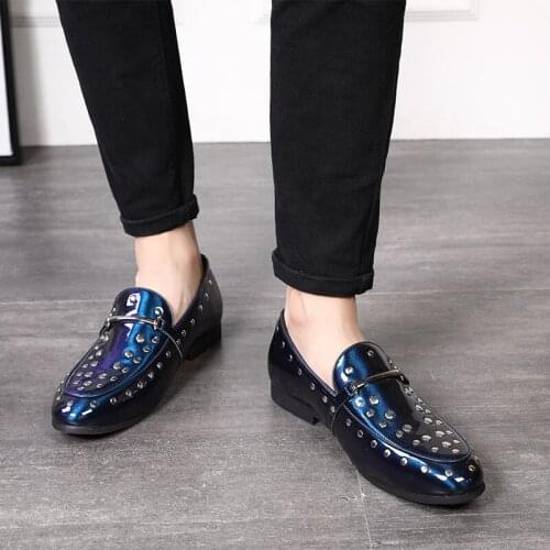 Leather shoes for men formal shoes men classic coiffeur italian loafers men party shoes wedding dress erkek ayakkabi bona 569