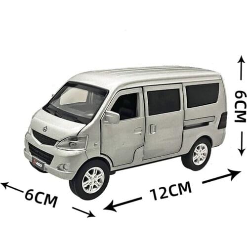 1/32 Scale Car Model Changan S460 Metal Diecasts Model Toys MPV Van Toys Kids Children Gifts Collectible Display