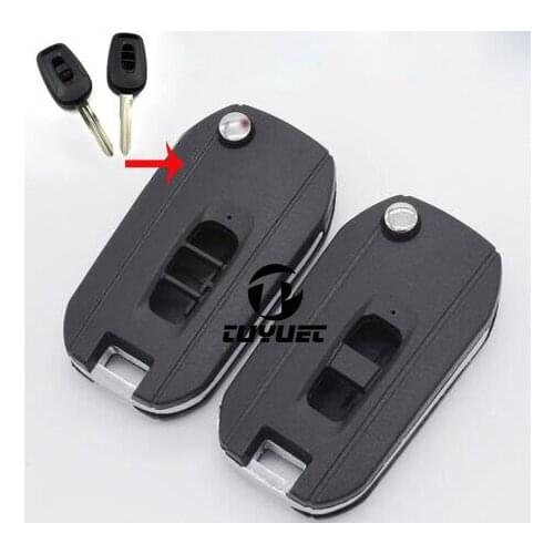 2 3 Buttons Modified Flip Folding Remote Key Shell for Chevrolet Captiva Car Key Blanks Case