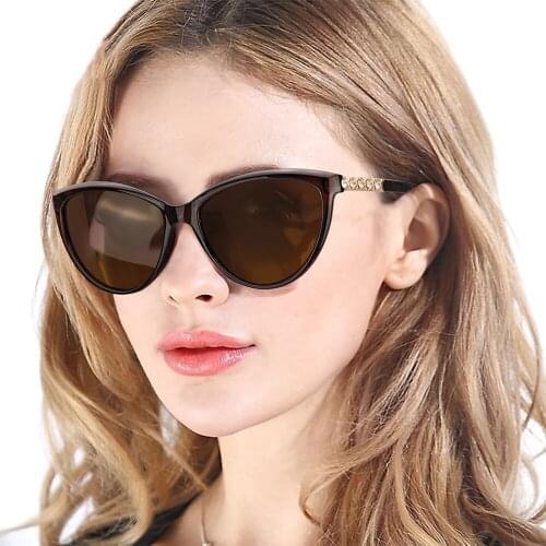 Fashion Women Cat-eye Sunglasses Polarized Sun Glasses Shades Glasses Drivers Beach Eyewear Travel Goggles gafas 2020
