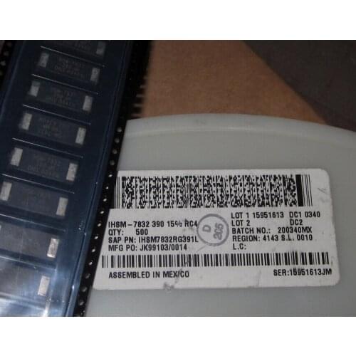 Original new 100% IHSM7832RG391L IHSM-7832 390uH 15% RC4 inductor