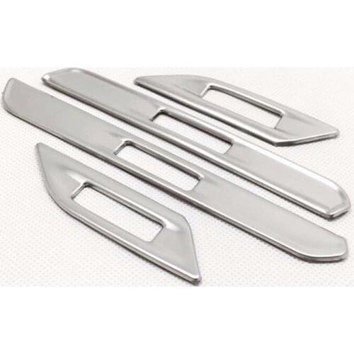 Stainless Steel Front Air Condition Vent Outlet Adjust Cover Trim For VW Volkswagen T-Roc 2017 2018 2019