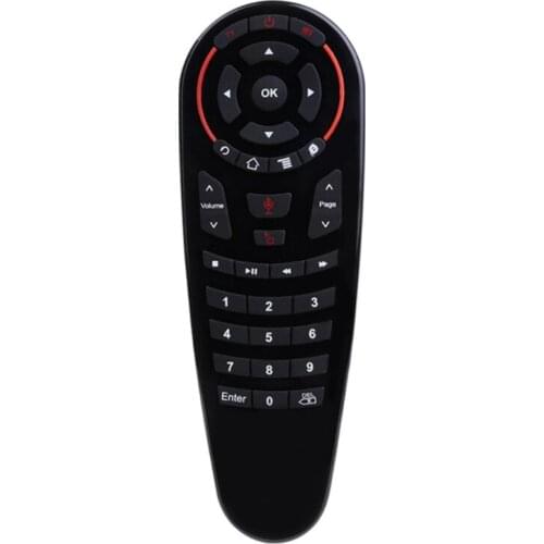 B2EF G30S Remote Control for Android TV Box, 33 Key Voice Wireless Device, IR, Learning, 2.4G, for X96q、PC、Pk、G30、G10s、G50s