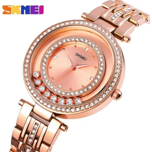 SKMEI Waterproof Women Quartz Watch Fashion Creative Lady Girls Wristwatches Party Wedding Female Watches relogio feminino 1740