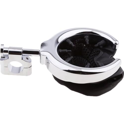 Universal Adjustable Handlebar Mount Drink Bottle Cup Holder for Stroller Motorcycle Motorbike 1 inch Handlebars (Chrome)