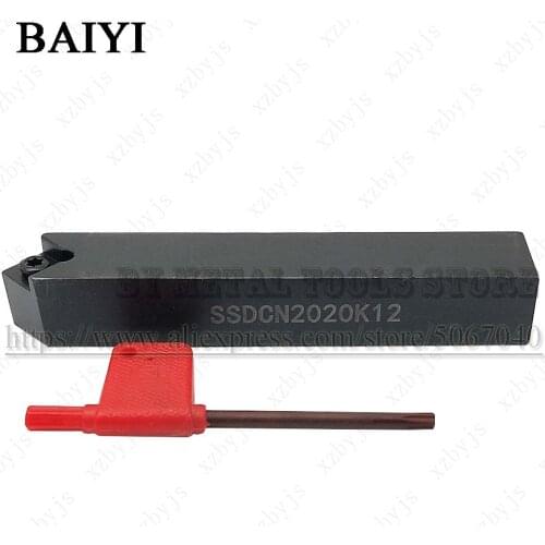1PC SSDCN 2020K12 SSDCN2020K12 20mm CNC External Lathe tools metal Turning ToolHolder For SCMT1204 insert