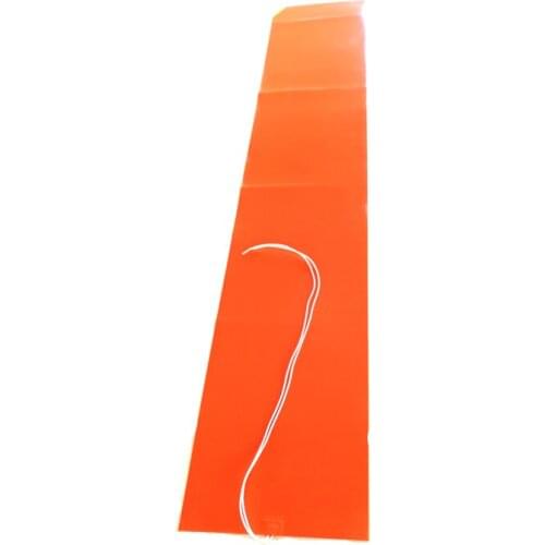 380*2140*1.5mm 110V 3400W silicone band heater for machine 1000mm lead wire